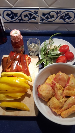 pollo con i peperoni della Sora Lella 2