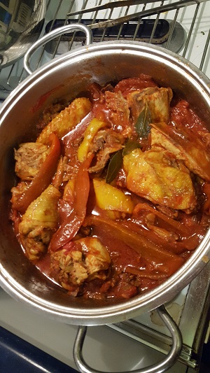 pollo con i peperoni della Sora Lella 4